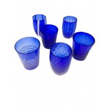Набор бокалов для воды/сока 6шт., "Melting Pot", синий