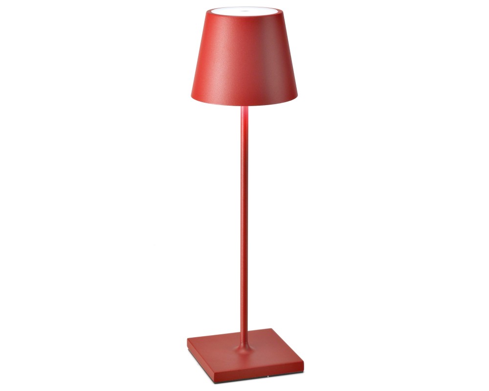 Настольная лампа "POLDINA PRO", red