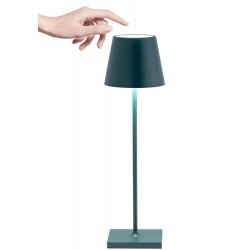 Настольная лампа "Poldina", dark green