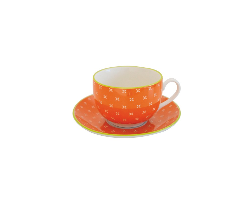 Чайная пара "Tue cups_ Orange"